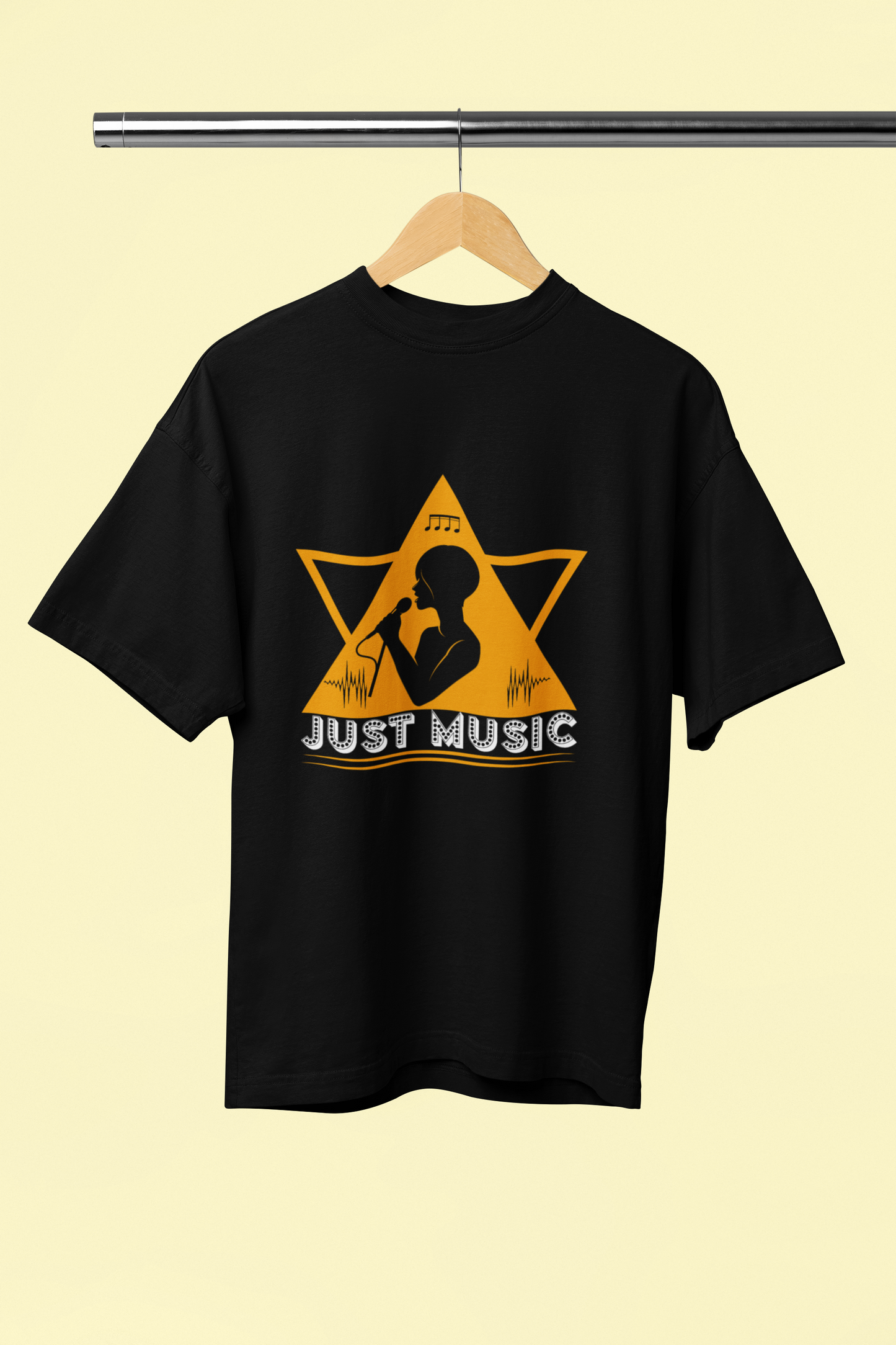 Just Music - Unisex Oversized T-Shirt