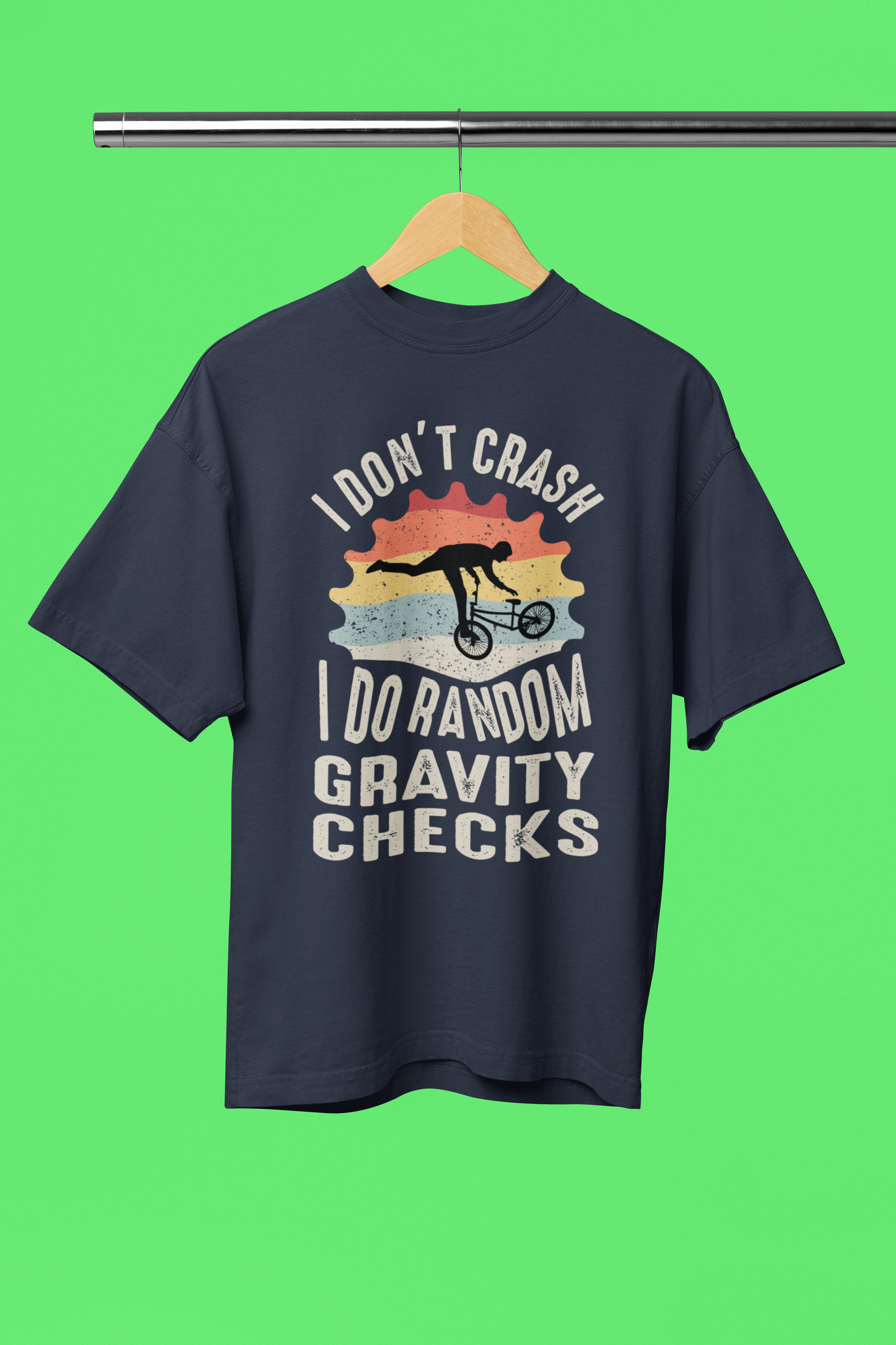 I Don't Crash - Unisex Oversize T-shirt