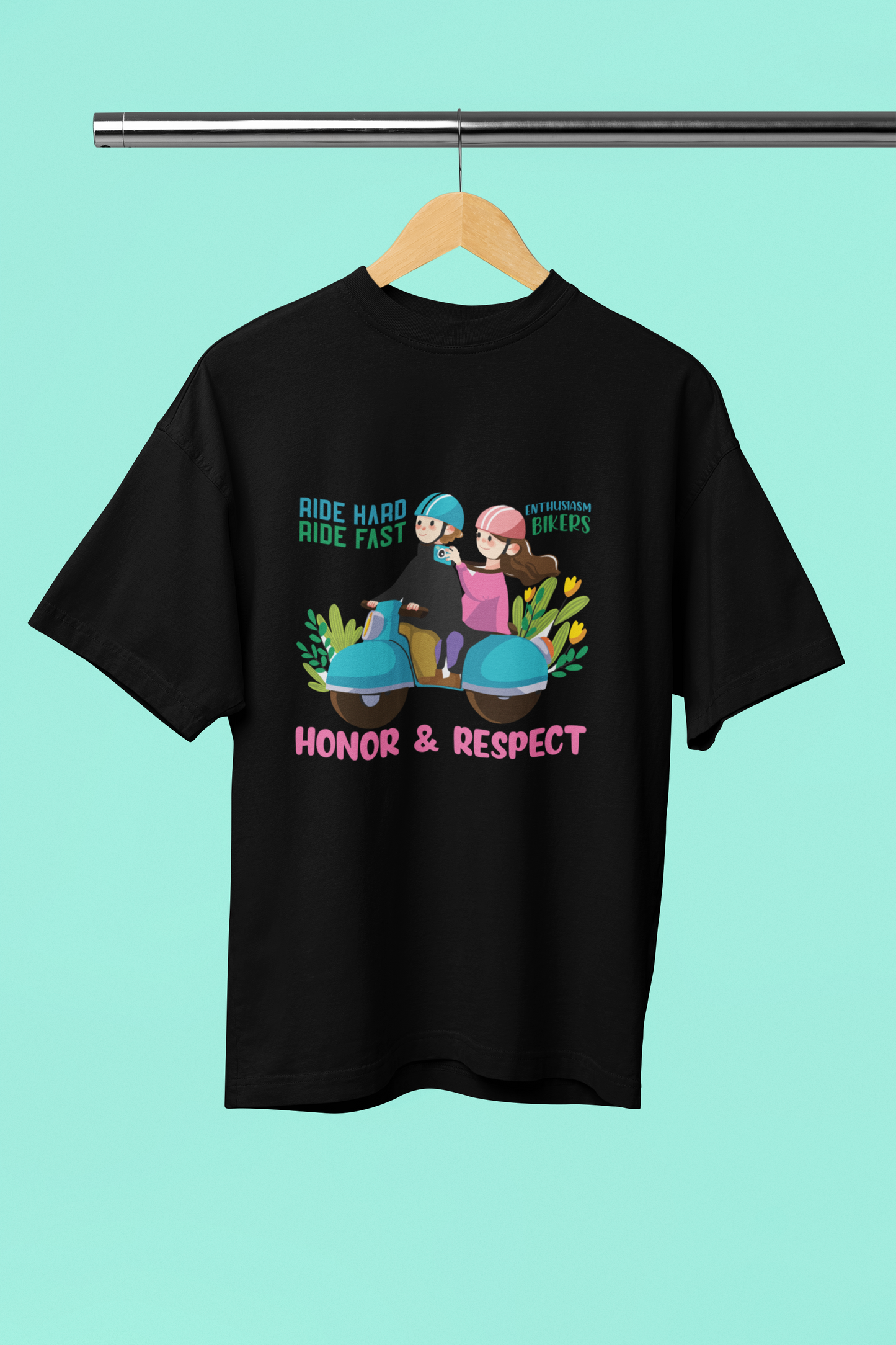 Honor And Respect - Unisex Oversized T-Shirt