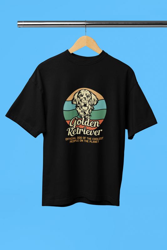 Golden Retriever - Unisex Oversized T-Shirt