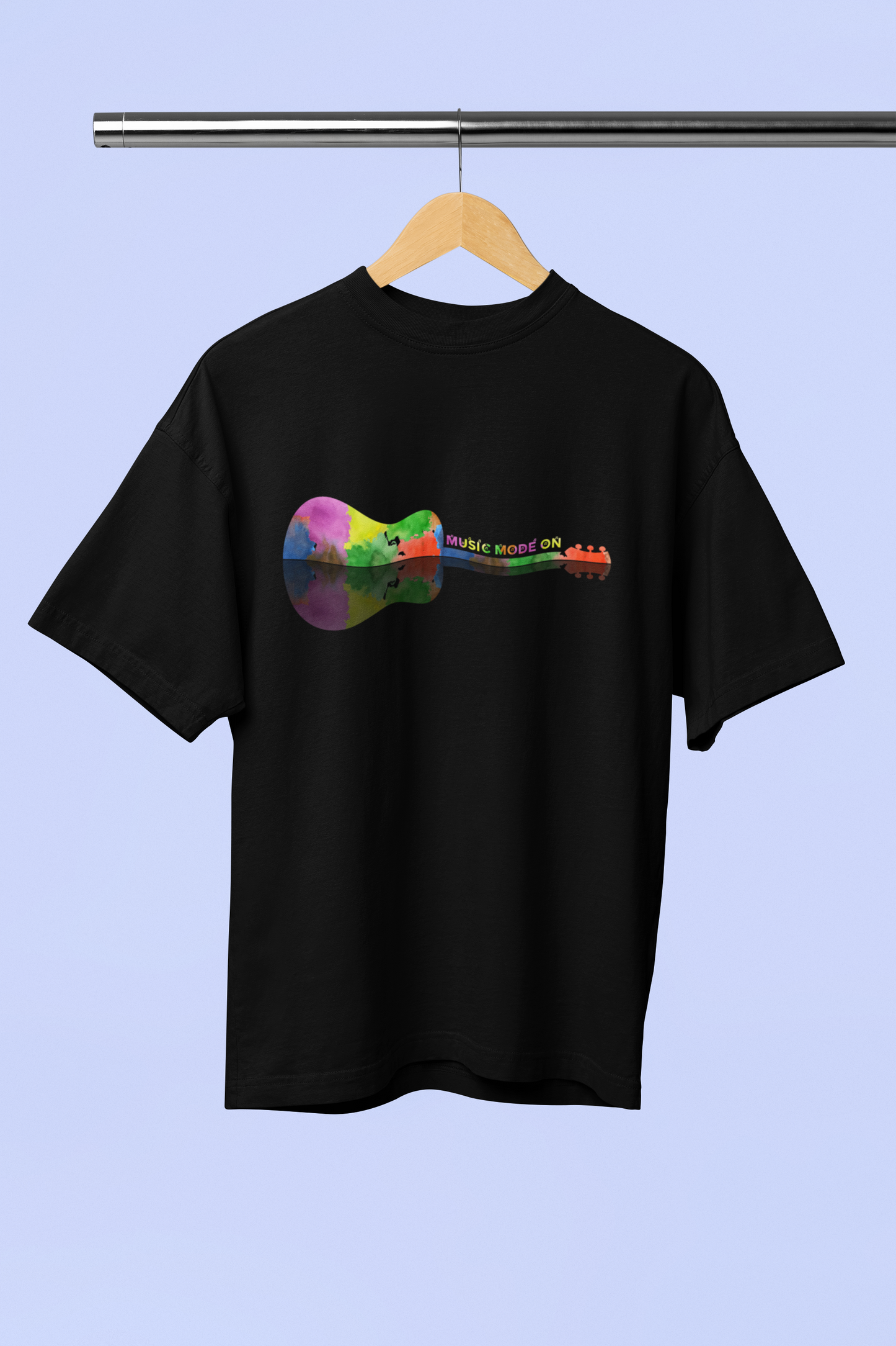 Music Mode On - Unisex Oversized T-shirt