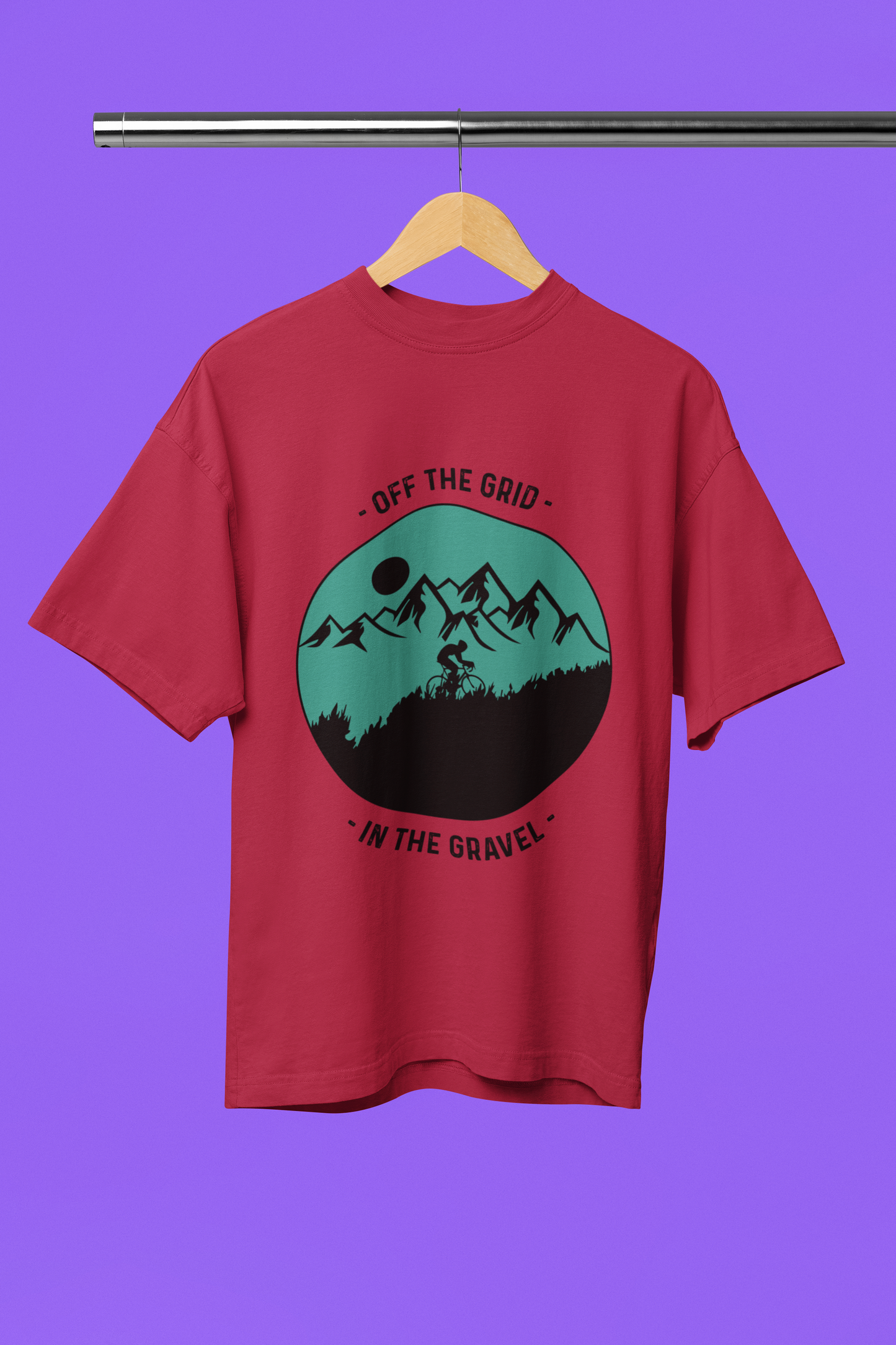 Off The Grid - Unisex Oversized T-Shirt