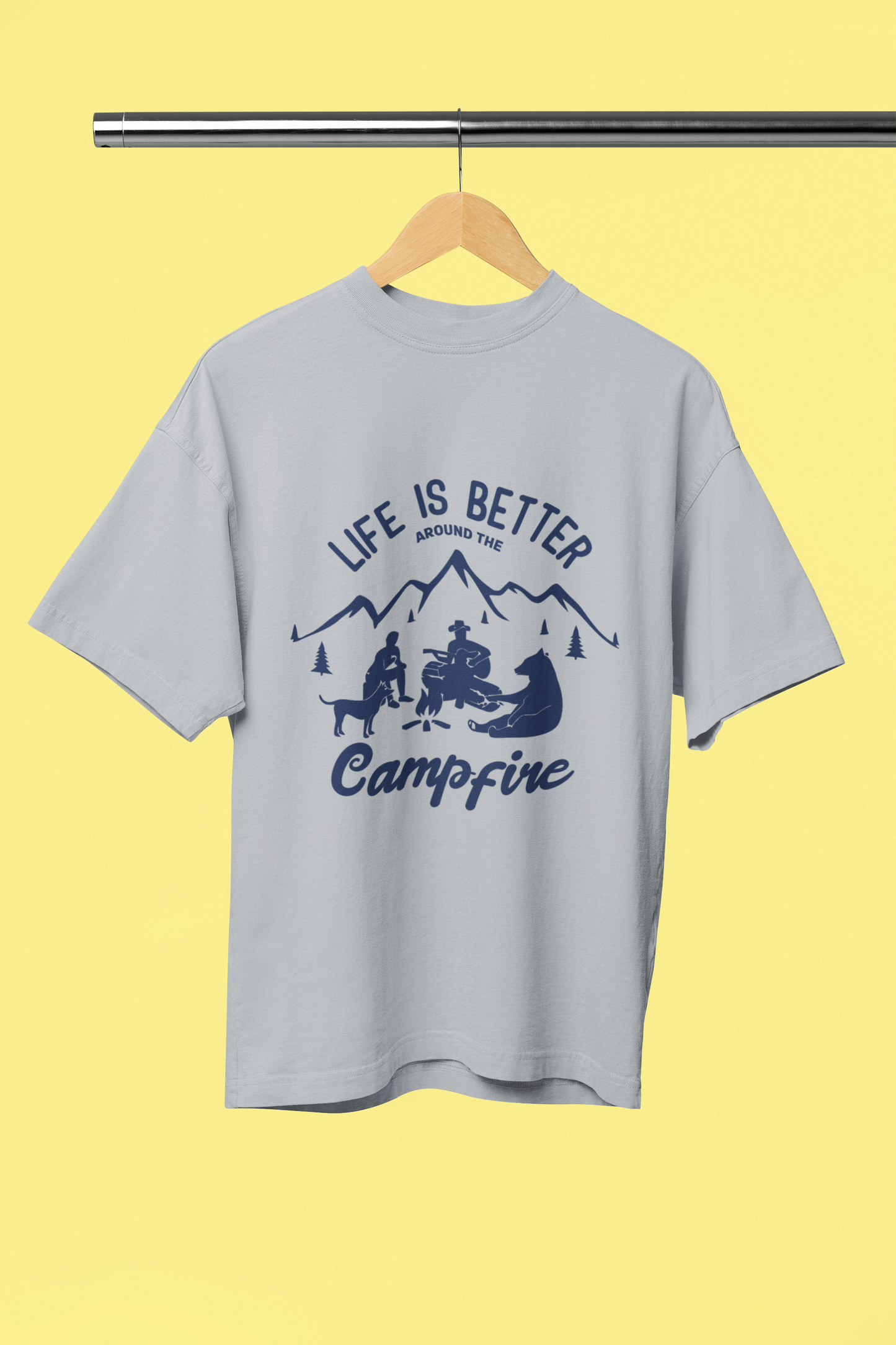 Life is Better - Unisex Oversized T-Shirt