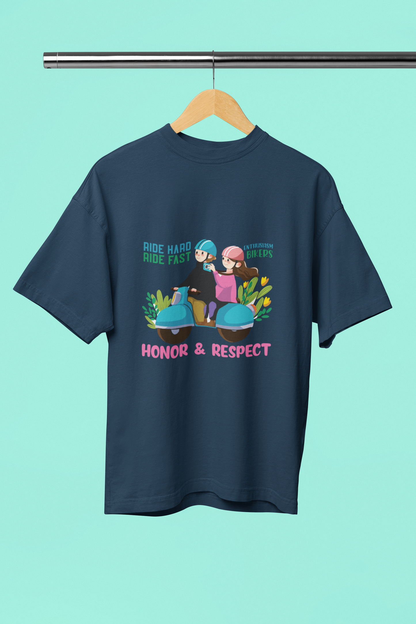 Honor And Respect - Unisex Oversized T-Shirt