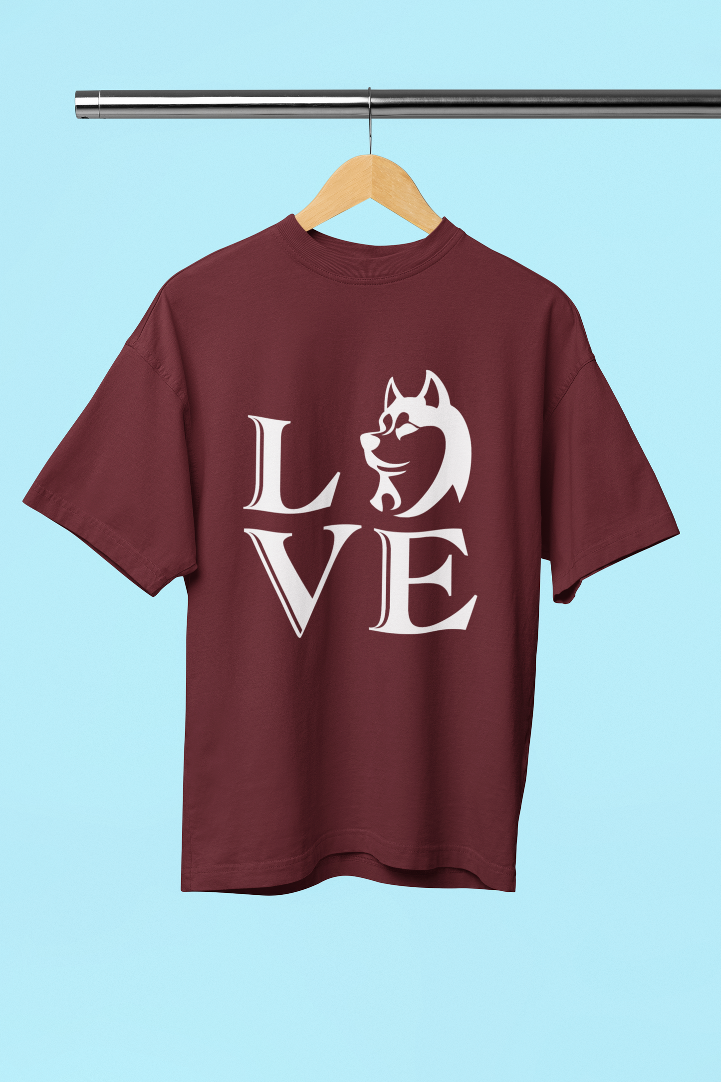 Dog Love - Unisex Oversized T-Shirt