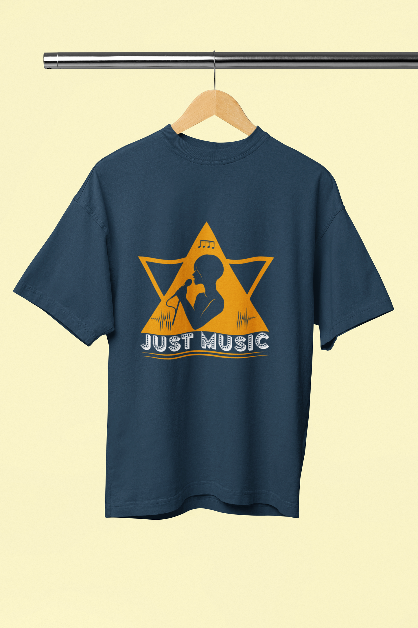 Just Music - Unisex Oversized T-Shirt