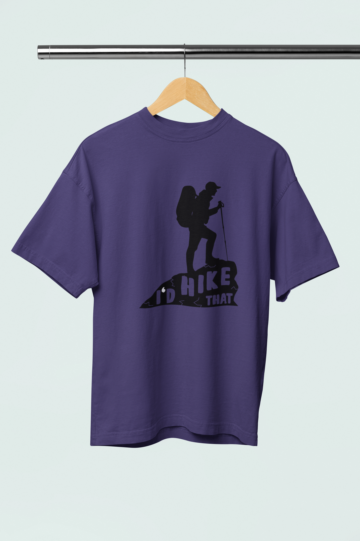 I'd Hike - Unisex Oversized T-Shirt