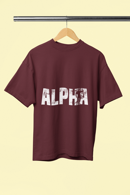 Alpha - Unisex Oversized T-Shirt