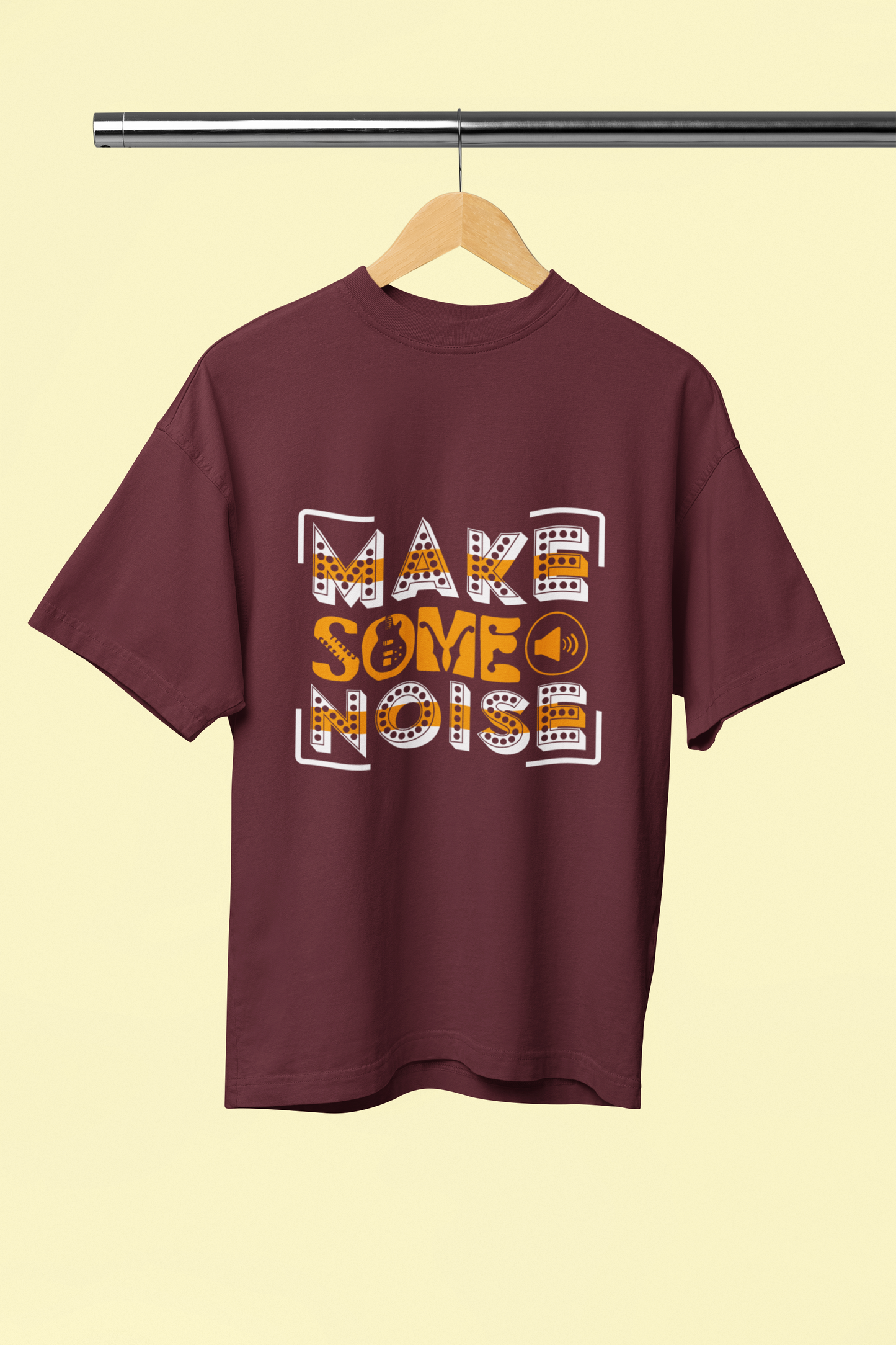 Make Some Noise - Unisex Oversized t-Shirt