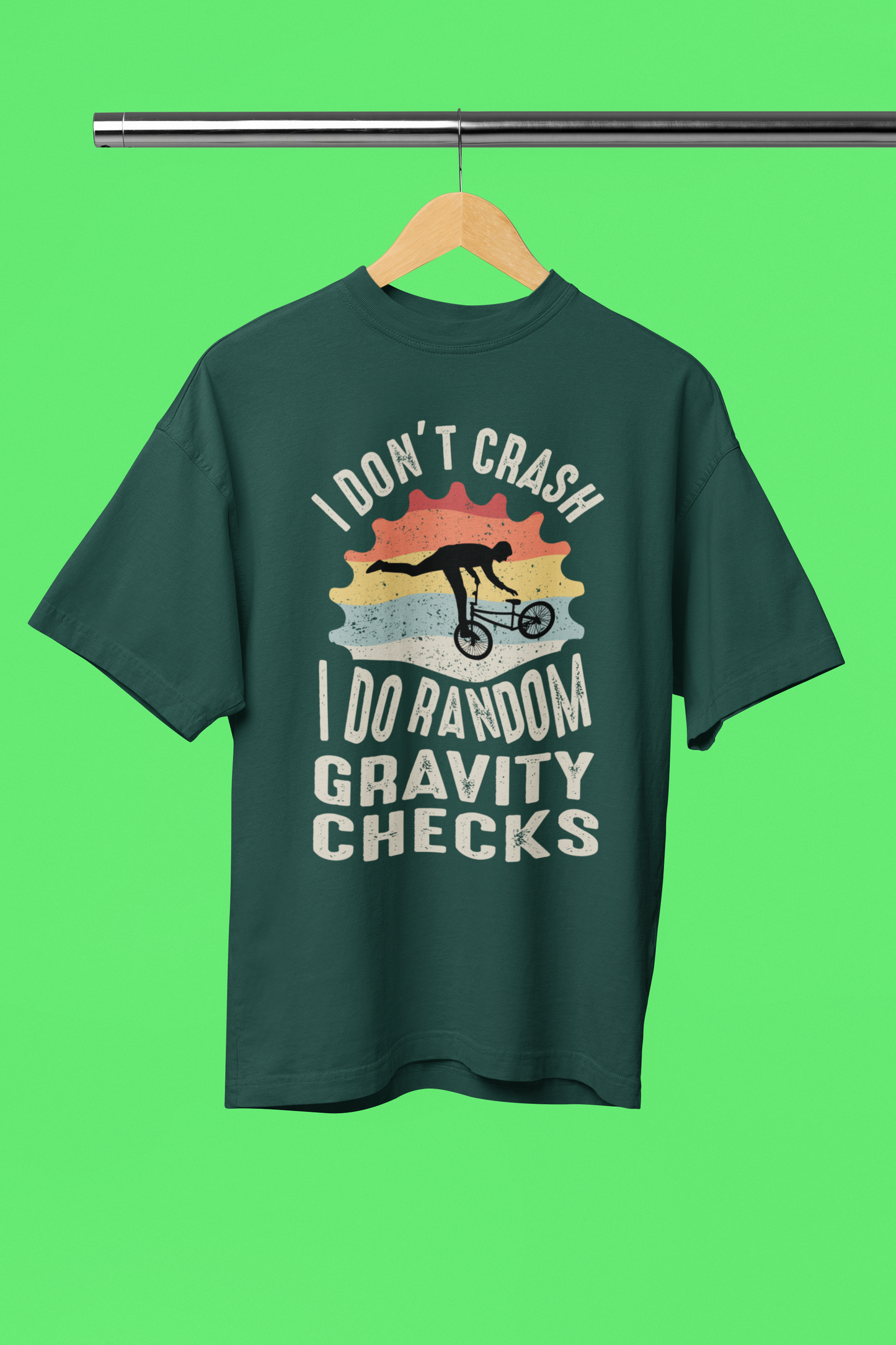 I Don't Crash - Unisex Oversize T-shirt