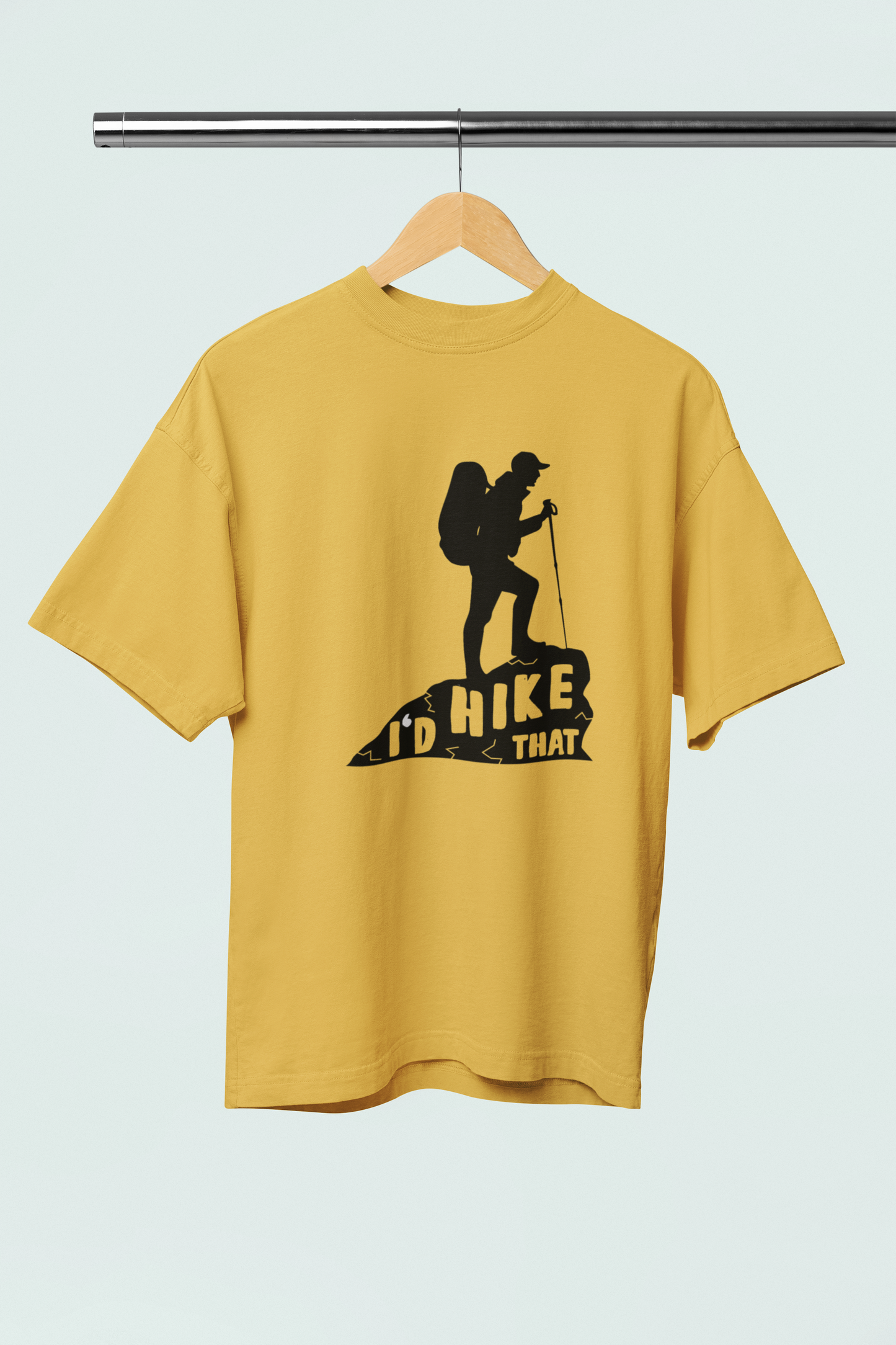 I'd Hike - Unisex Oversized T-Shirt