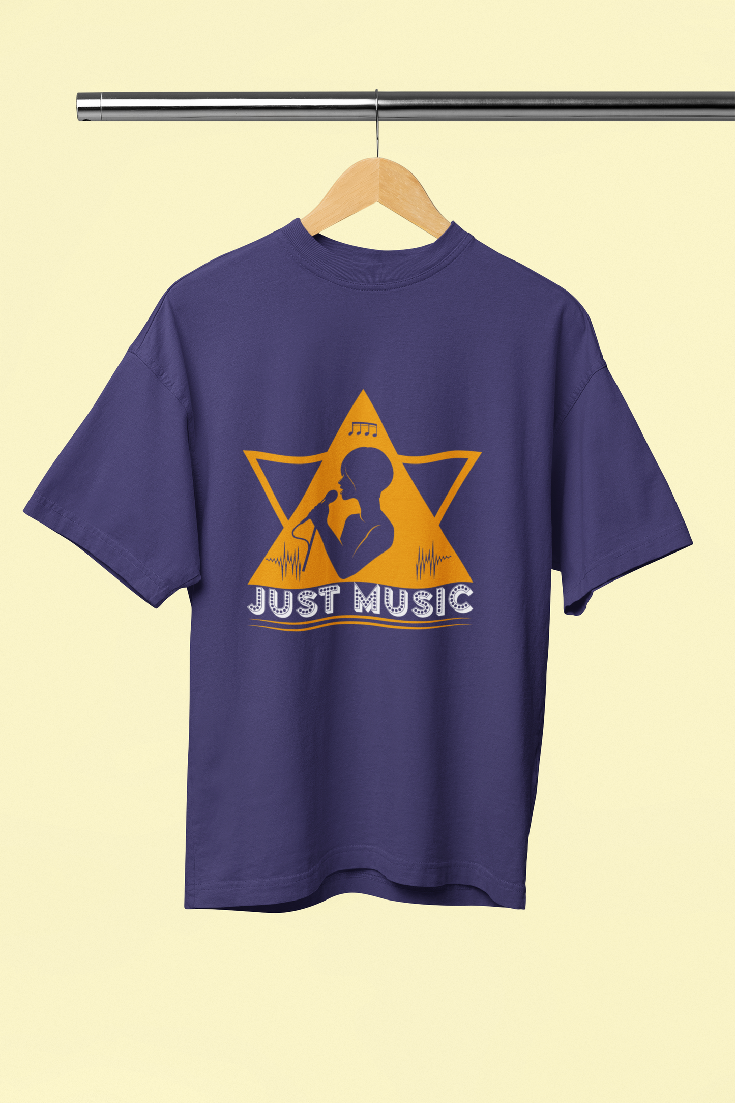 Just Music - Unisex Oversized T-Shirt