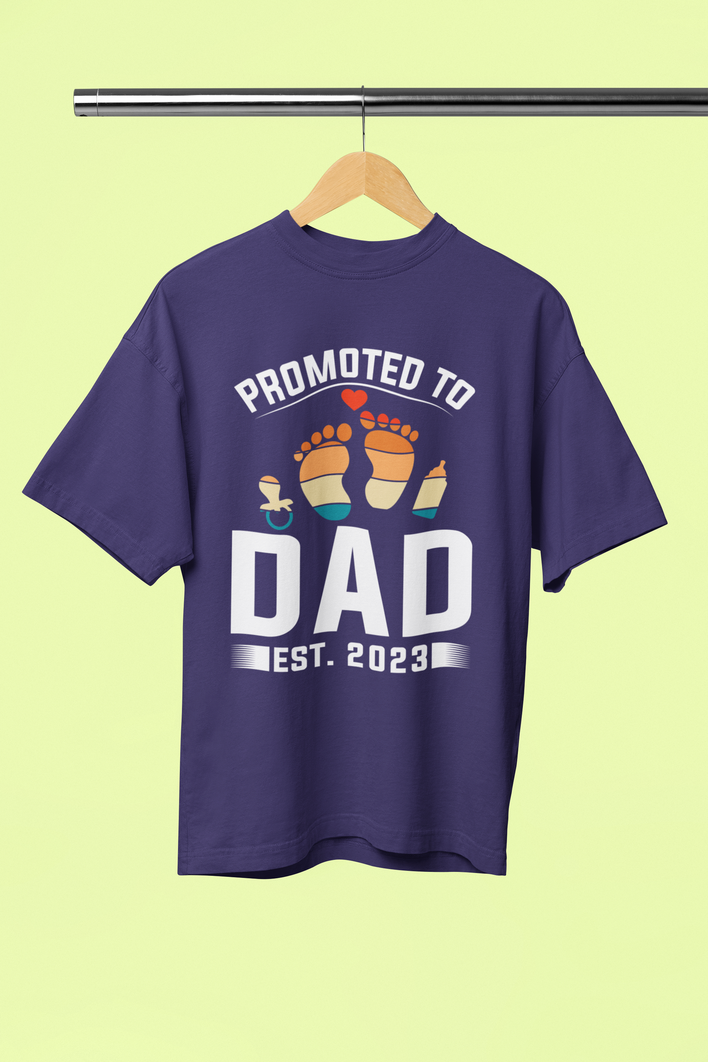 Promoted To Dad - Unisex Oversized T-Shirt