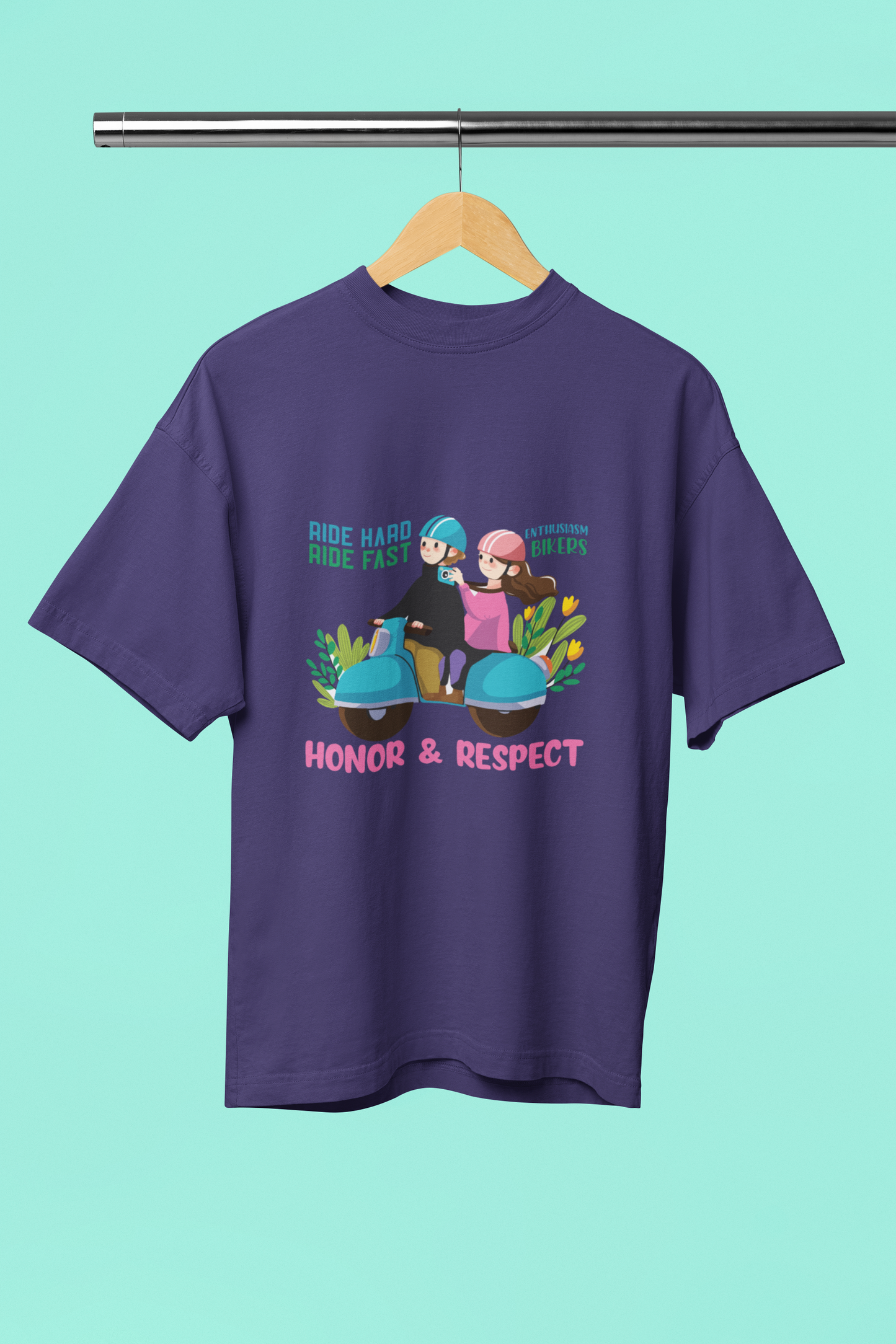 Honor And Respect - Unisex Oversized T-Shirt