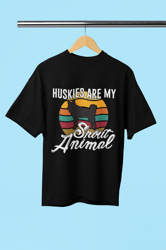 Huskies - Unisex Oversized T-Shirt