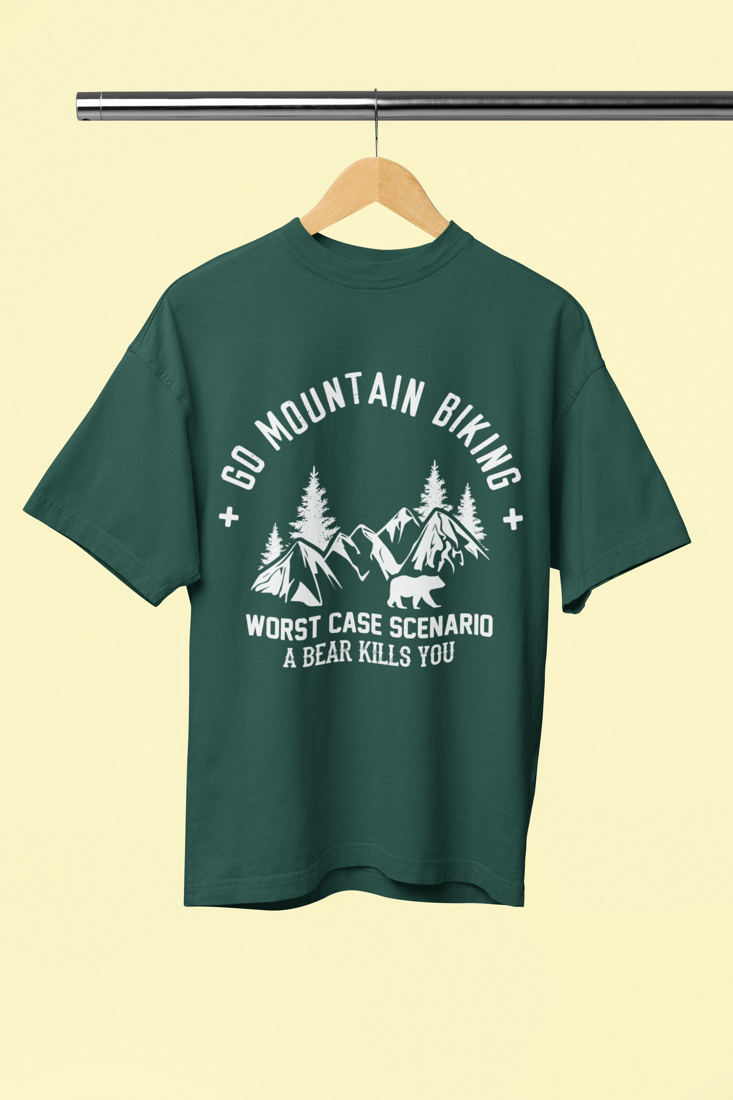 Go Mountain Biking - Unisex  Oversize T-shirt