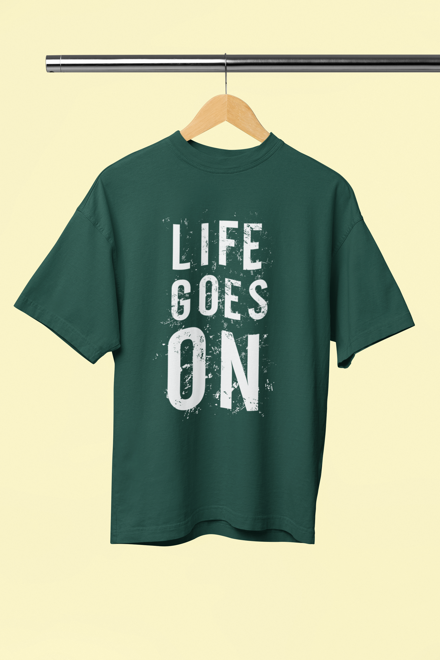 Life Goes On - Unisex  Oversized TShirt