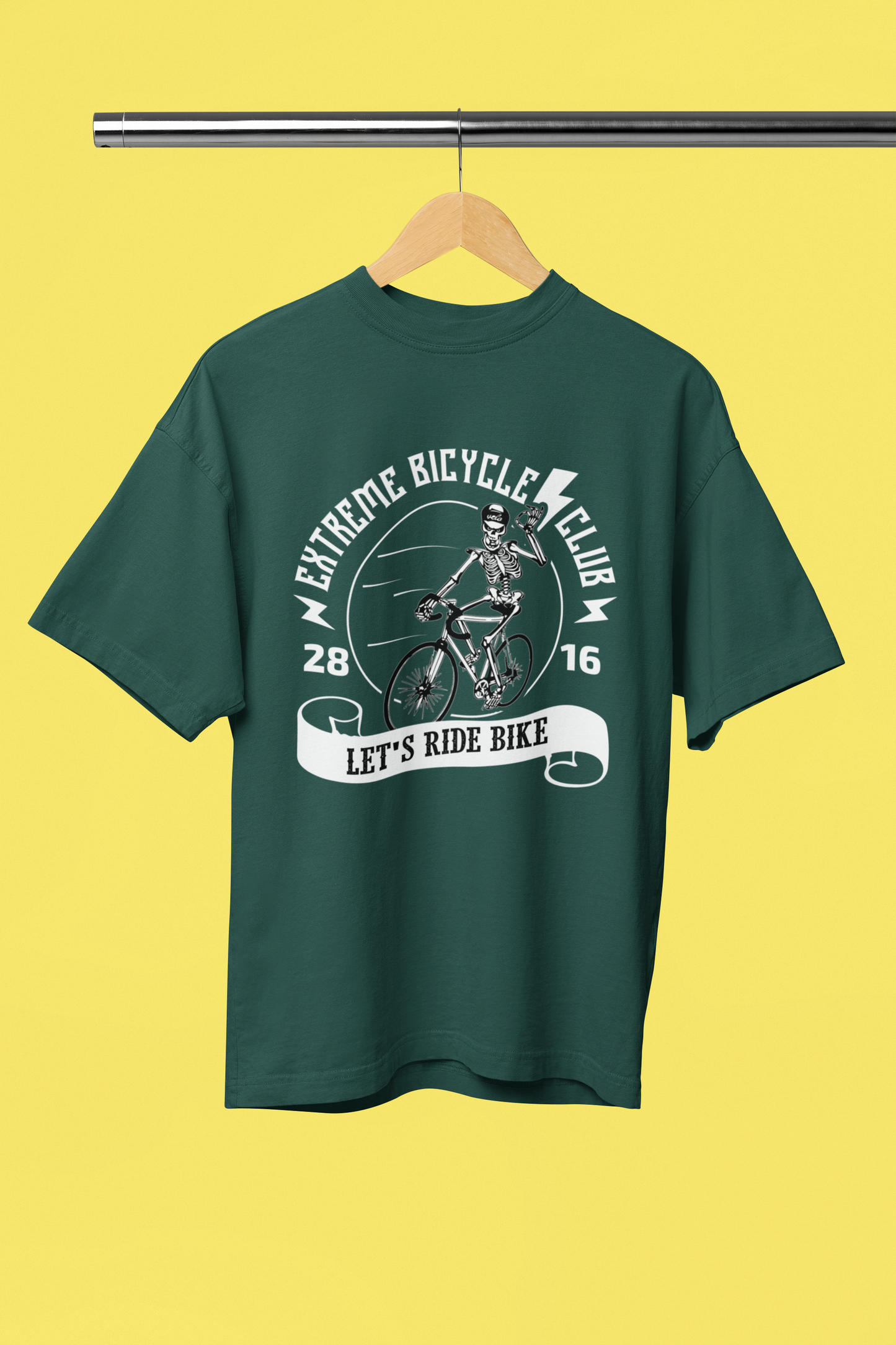 Extreme Bicycle Club - Unisex Oversized T-Shirt