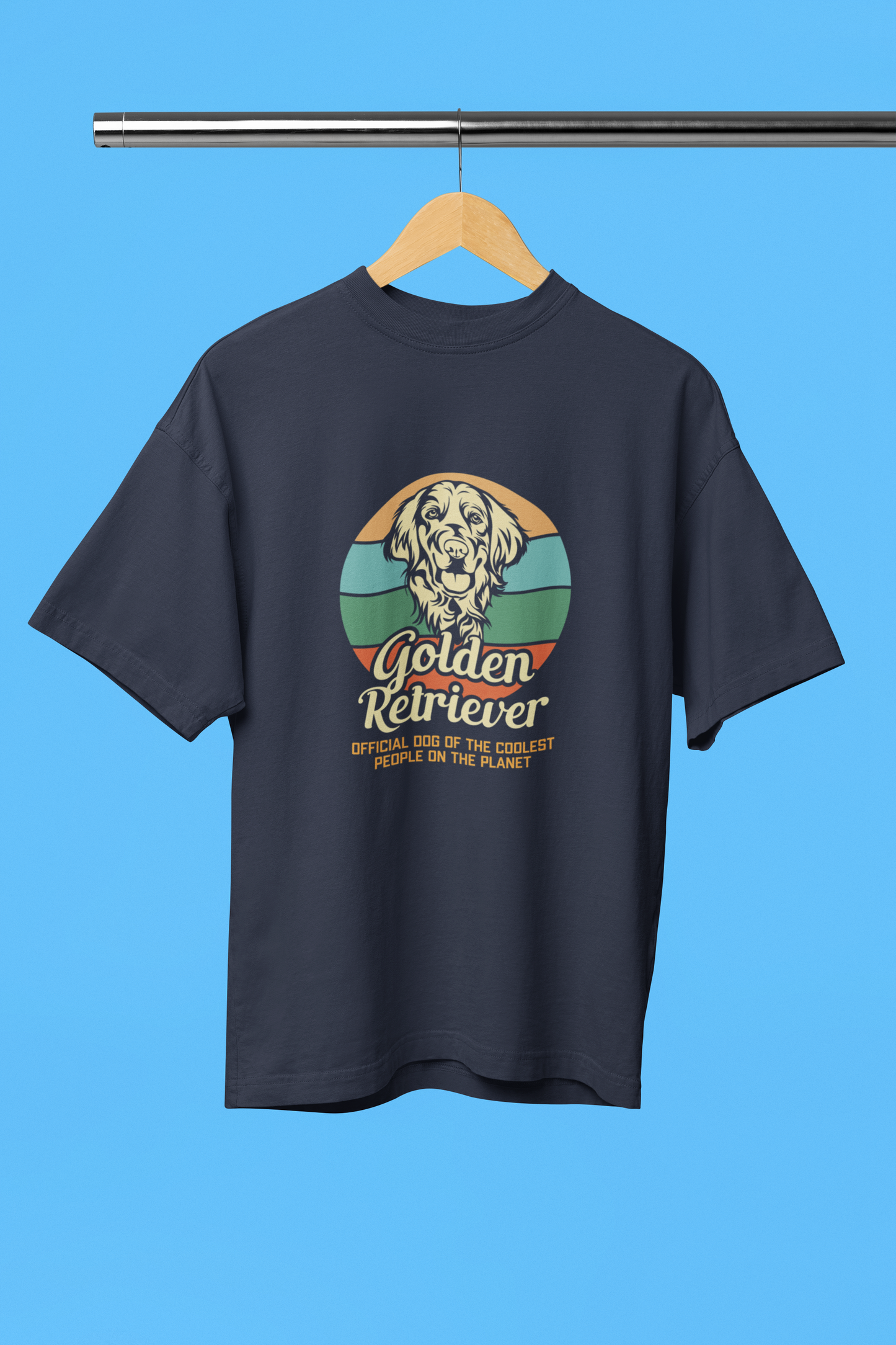 Golden Retriever - Unisex Oversized T-Shirt