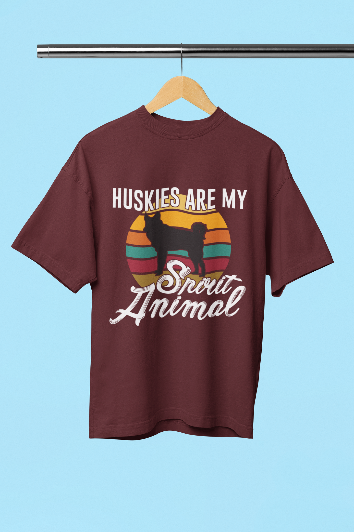 Huskies - Unisex Oversized T-Shirt