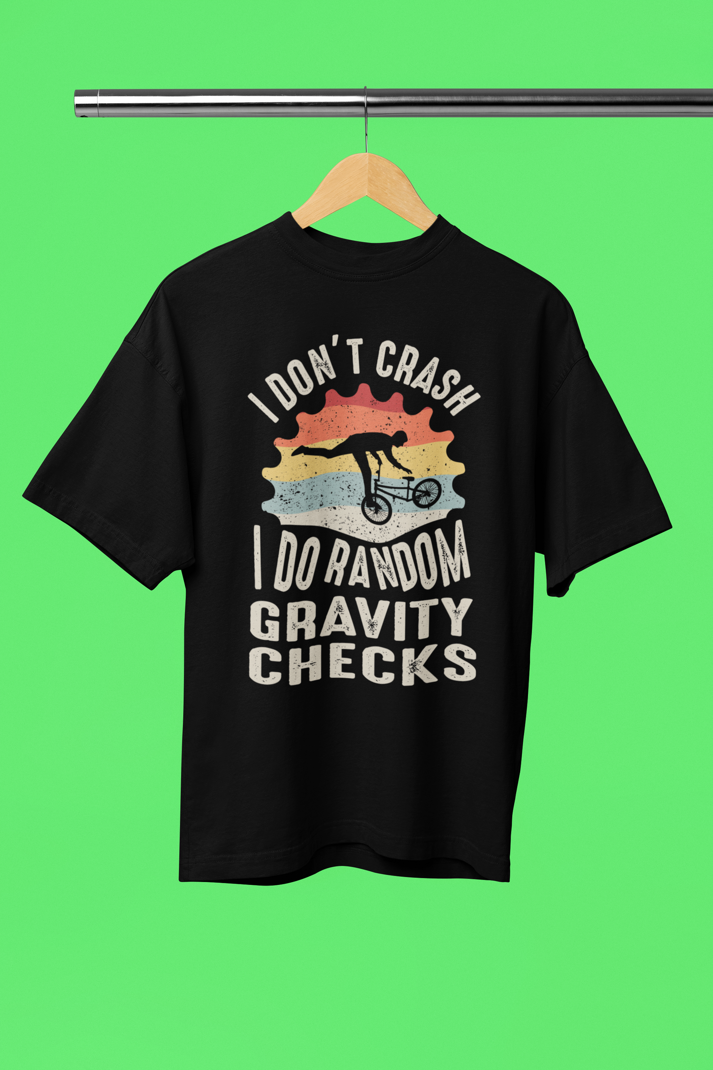 I Don't Crash - Unisex Oversize T-shirt