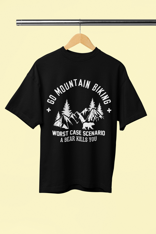 Go Mountain Biking - Unisex  Oversize T-shirt