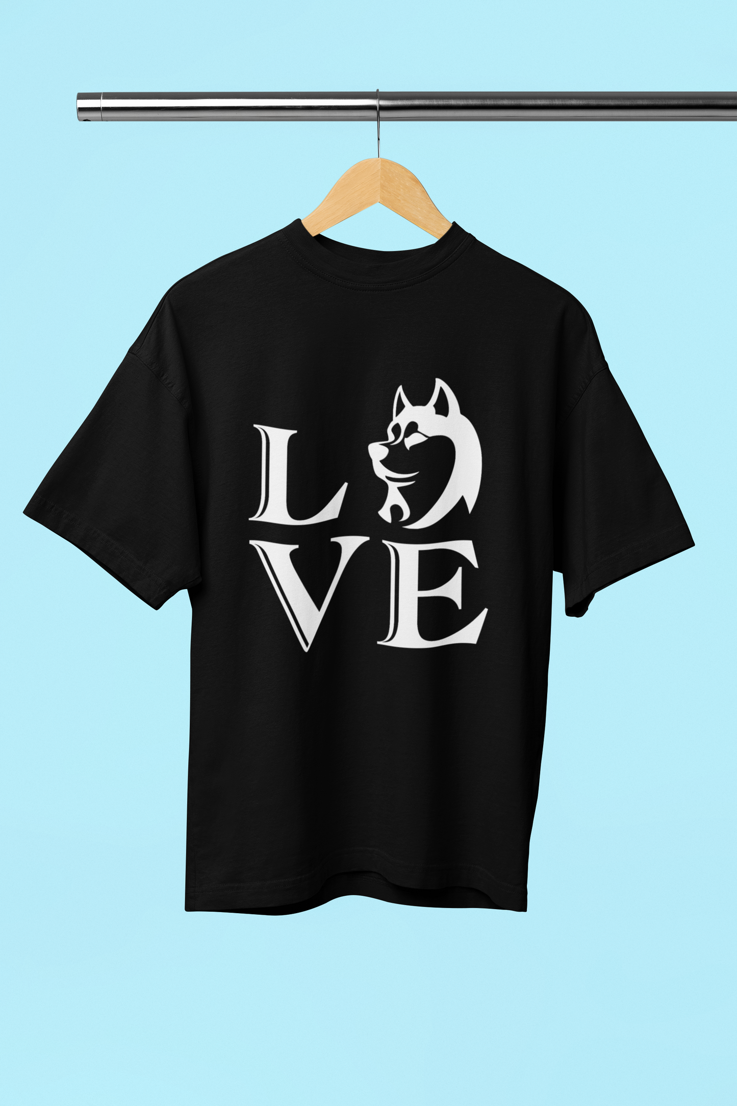 Dog Love - Unisex Oversized T-Shirt